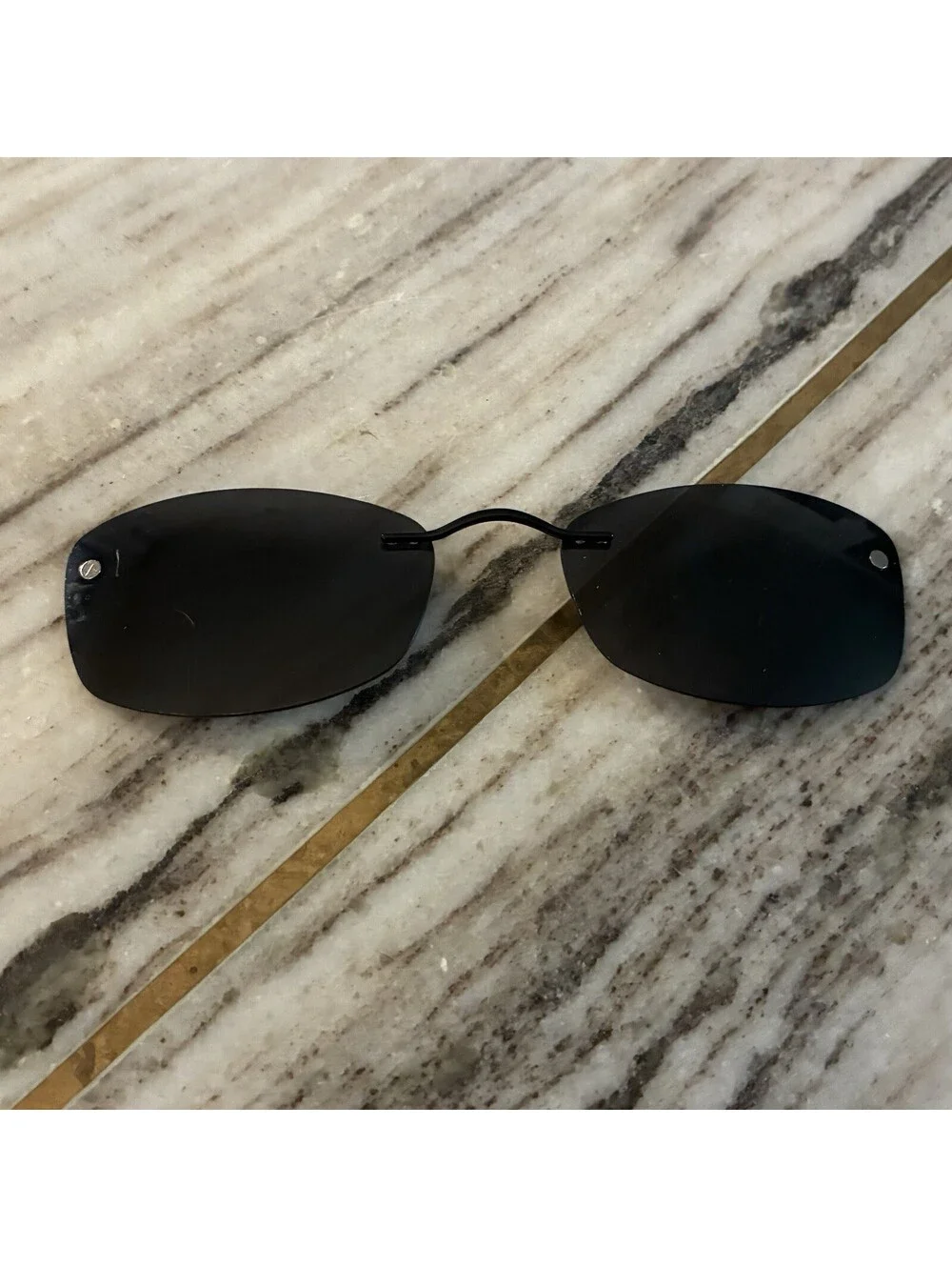CHEMISTRIE Clip On Sunglass Eyewear That Clicks Magnetic Sun Shade Eyeglass